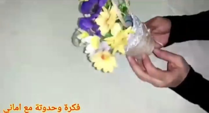 ديكور بأدوات من المنزل