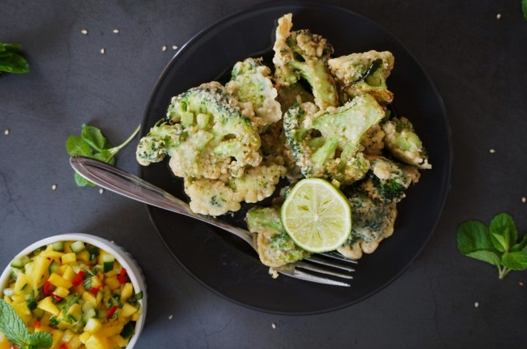 طريقة عمل البروكلي المقلي