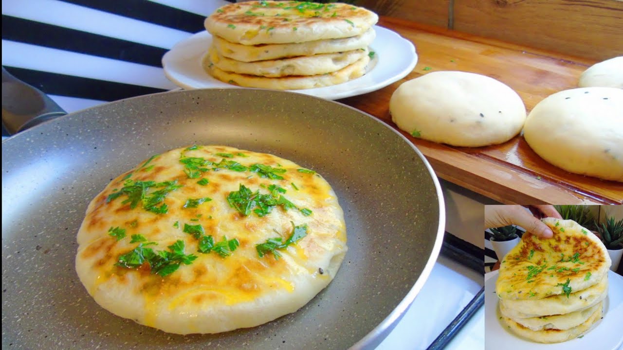 أسرع فطائر الطاسة الهشة بدون فرن بالشوكولاتة والجبنة المواتزريلا