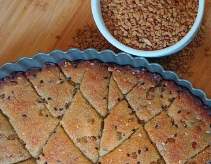 طريقة تحضير الحلبة الفلسطينية بالسميد مثل المحلات