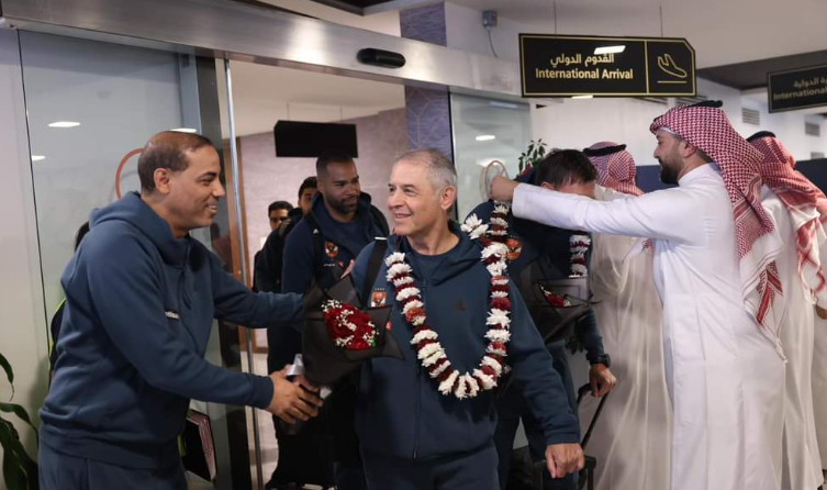 وصول بعثة الأهلي إلى السعودية استعدادًا لنهائي كأس مصر