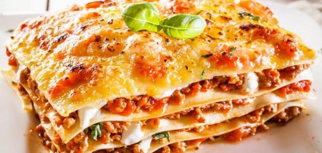 اللازانيا خطوات تحضيرها.. طريقة عمل اللازانيا باللحمة المفرومة