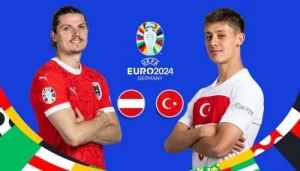 موعد مباراة تركيا ضد النمسا اليوم في يورو 2024