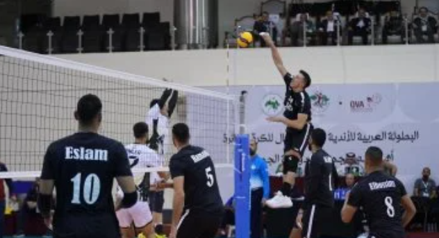 الأهلي يحقق فوزًا على أربيل العراقي في البطولة العربية للطائرة