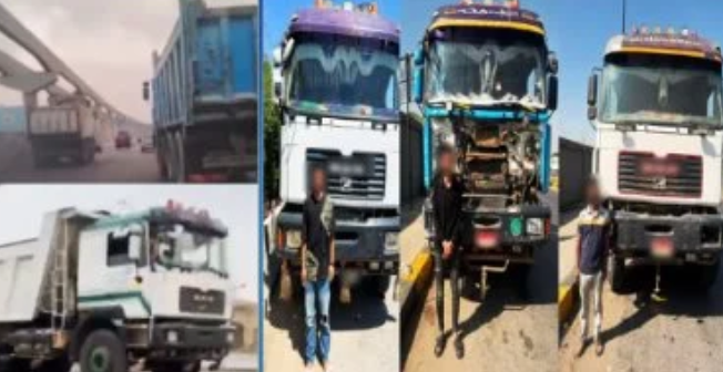 الداخلية تضبط سائقي نقل سباق 6 أكتوبر الخطير