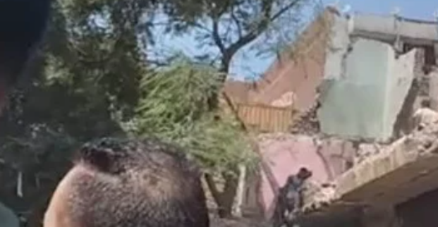 فصل التيار والغاز بعد انهيار عقار شبرا لتسهيل الإنقاذ