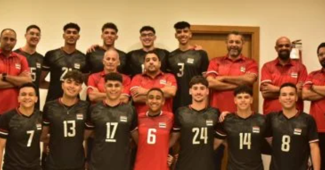 شباب الطائرة يواجهون تونس في بطولة العالم 2025