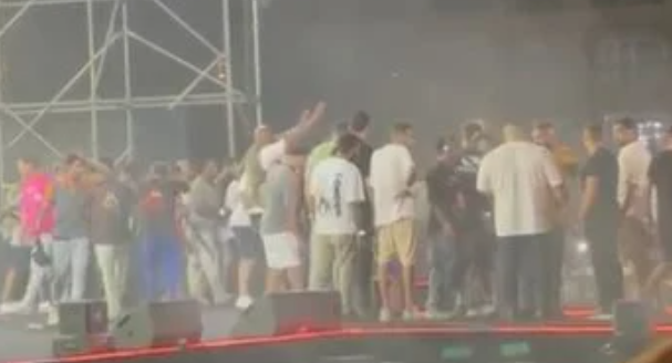 وفاة وإصابات بحفل محمد رمضان بسبب ألعاب نارية