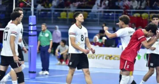 منتخب شباب الطائرة يتوج ببطولة أفريقيا بعد فوز ساحق