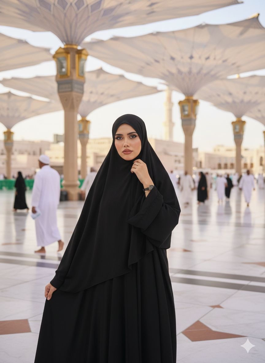 الذكاء الاصطناعي يصوّر أجواء الحرم المكي