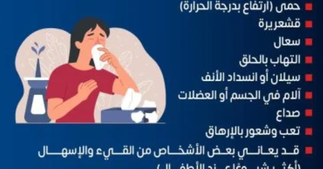 إصابات الأنفلونزا تظهر فجأة وهذه أبرز الأعراض