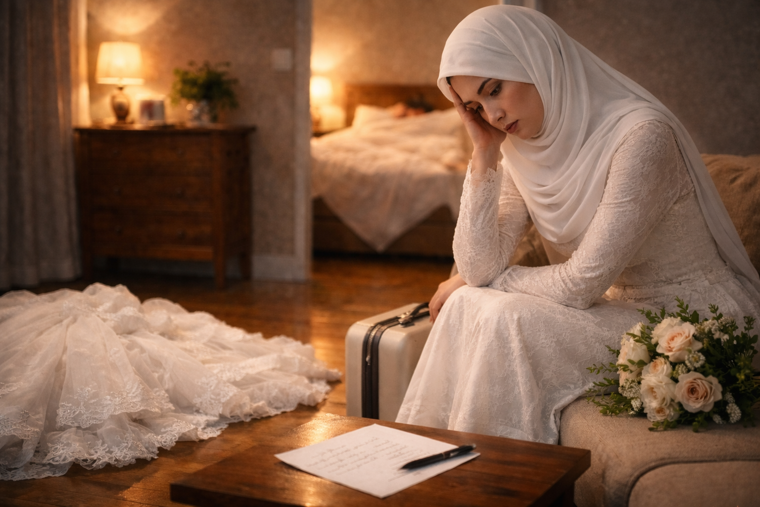 ليلة الزفاف المسمومة.. والسر خلف الملاءات