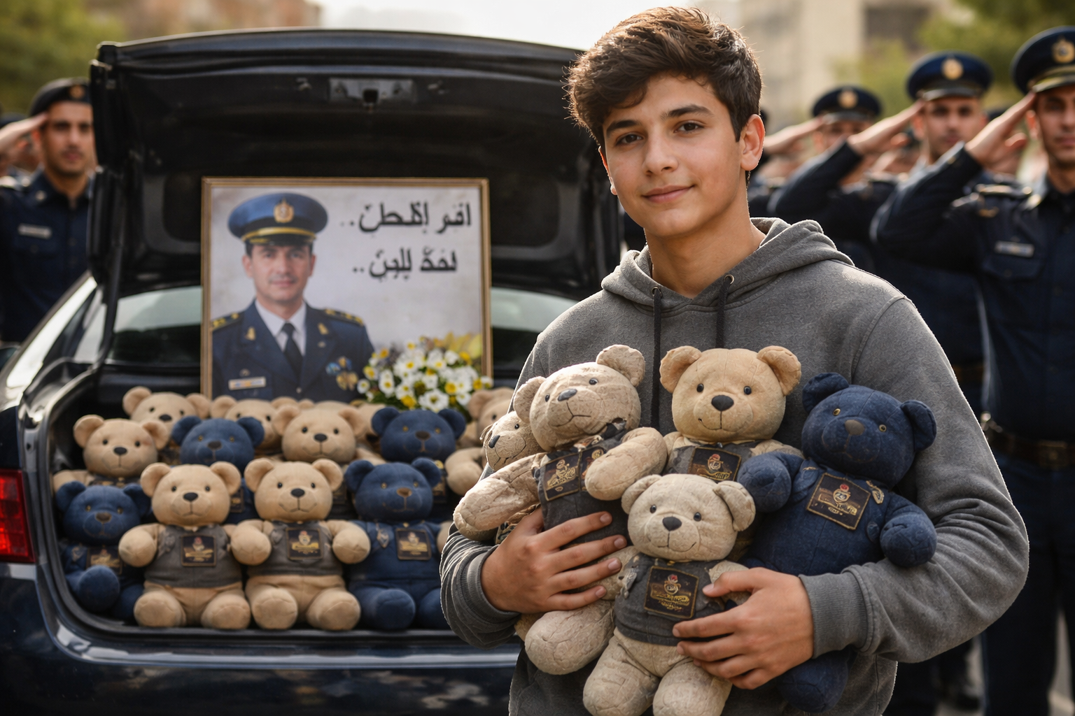 ابني حوّل هدوم أبوه الضابط المتوفي إلى 20 دبدوبًا للأيتام.. وفي الفجر جاءت الشرطة لتفعل شيئًا أبكاني