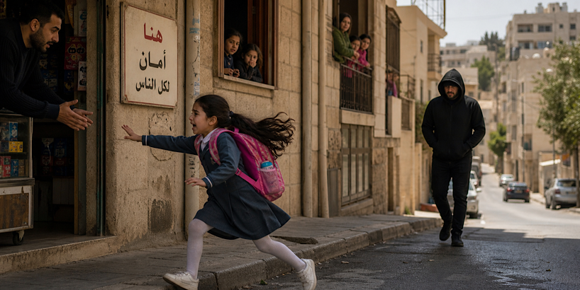 قصة إيمان في عمان: الجملة الذكية التي أنقذت طفلة من مصير مجهول